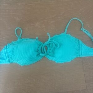 Hollister Teal Bikini Top